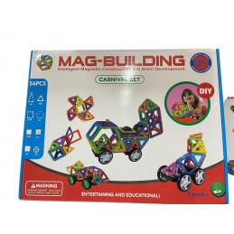 ZABAWKA MAG BULDING  56PCS