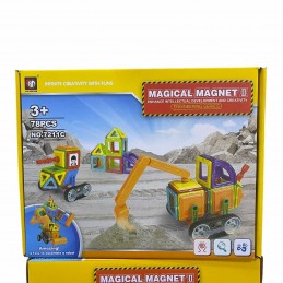 Zabawka MAGICAL MAGNET 78PCS