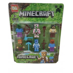 Klocki  Figurki MINECRAFT...