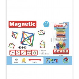 KLOCKI MAGNETYCZNE 20PCS