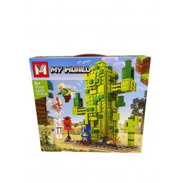 ZABAWKI KLOCKI MY WORLD 502PCS