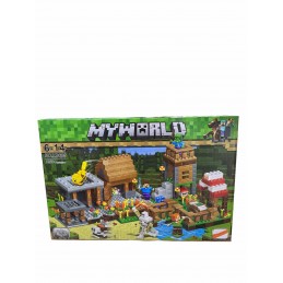 KLOCKI LEGO MINECRAFT 863PCS