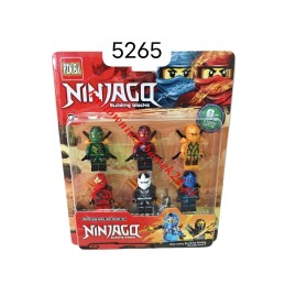 Zestaw Figurki Ninja 6 szt