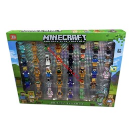 FOGURKI MINECRAFT ZESTAW 36SZT