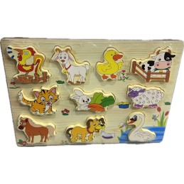 DREWNIANA KOLOROWA...