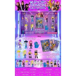 ZESTAW 8PSC FIGURKI + KARTY...