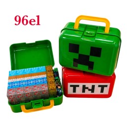 96el + 2 fiegurki Klocki...
