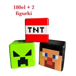 180el + 2 fiegurki Klocki...