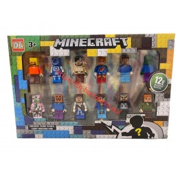 ZESTAW MINECRAFT  12PCS